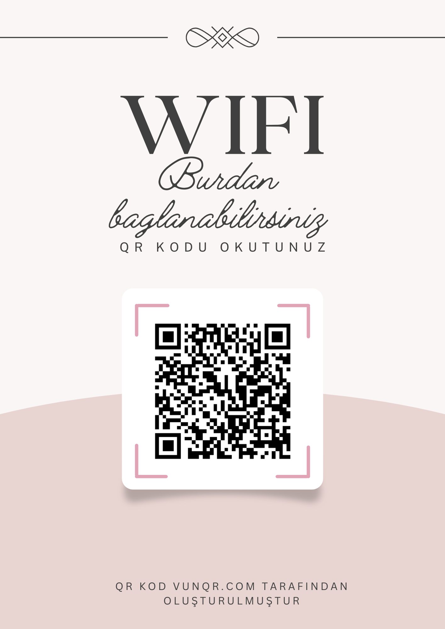 WiFi QR Tasarımı